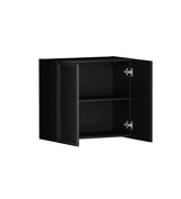 HAMPSHIRE LAUNDRY 630 BLACK WALL CABINET
